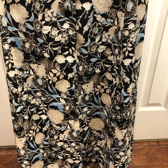 CHRISTOPHER & Banks shortsleeved maxi dress size 8 - Picture 4 of 10